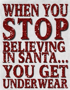 believe in santa sm