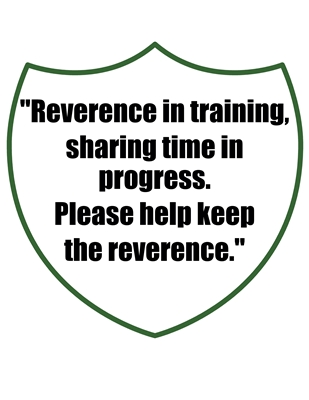 reverence in training