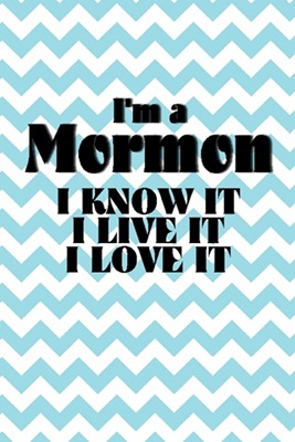 Im a Mormon Wallpaper Blue sm