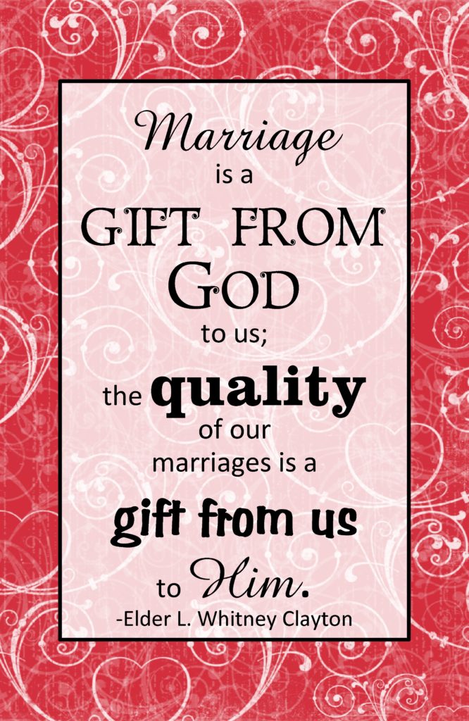 marriage is a gitf from god may 2013