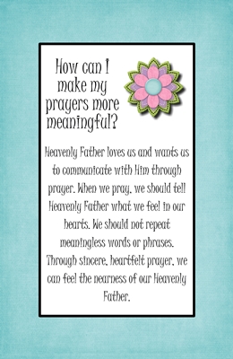 How can I make my prayers more meaningful sm