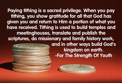 Why do we pay tithing 3 sm
