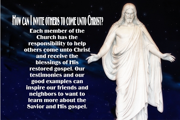December Building the Kingdom of God in the Latter Days - How can I invite others to come unto Christ sm