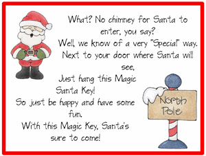 Santa's Key Poems – The Idea Door