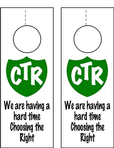 Door Hangers blank