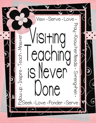 visiting teaching is never done sm