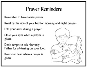 Prayer Reminder Cards