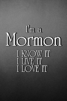 Im a Mormon Wallpaper gray sm