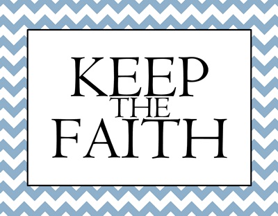 Keep the Faith lt blue sm
