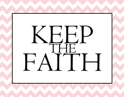 Keep the Faith pink sm