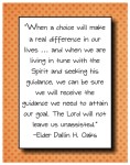 When a choice will make a real difference in our lives.. quote – The Idea Door