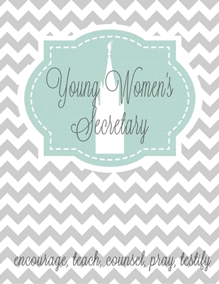 YW Binder -Young Women's Secretary sm