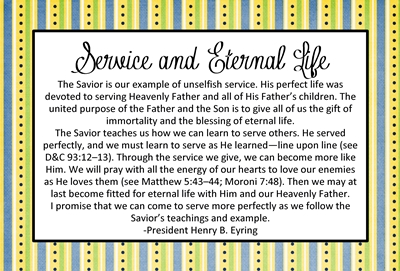 March 2014 Visiting Teaching Message and Handout sm
