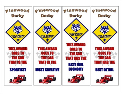 Best Nip Pinewood Derby Decals/template for sale in Potranco Road