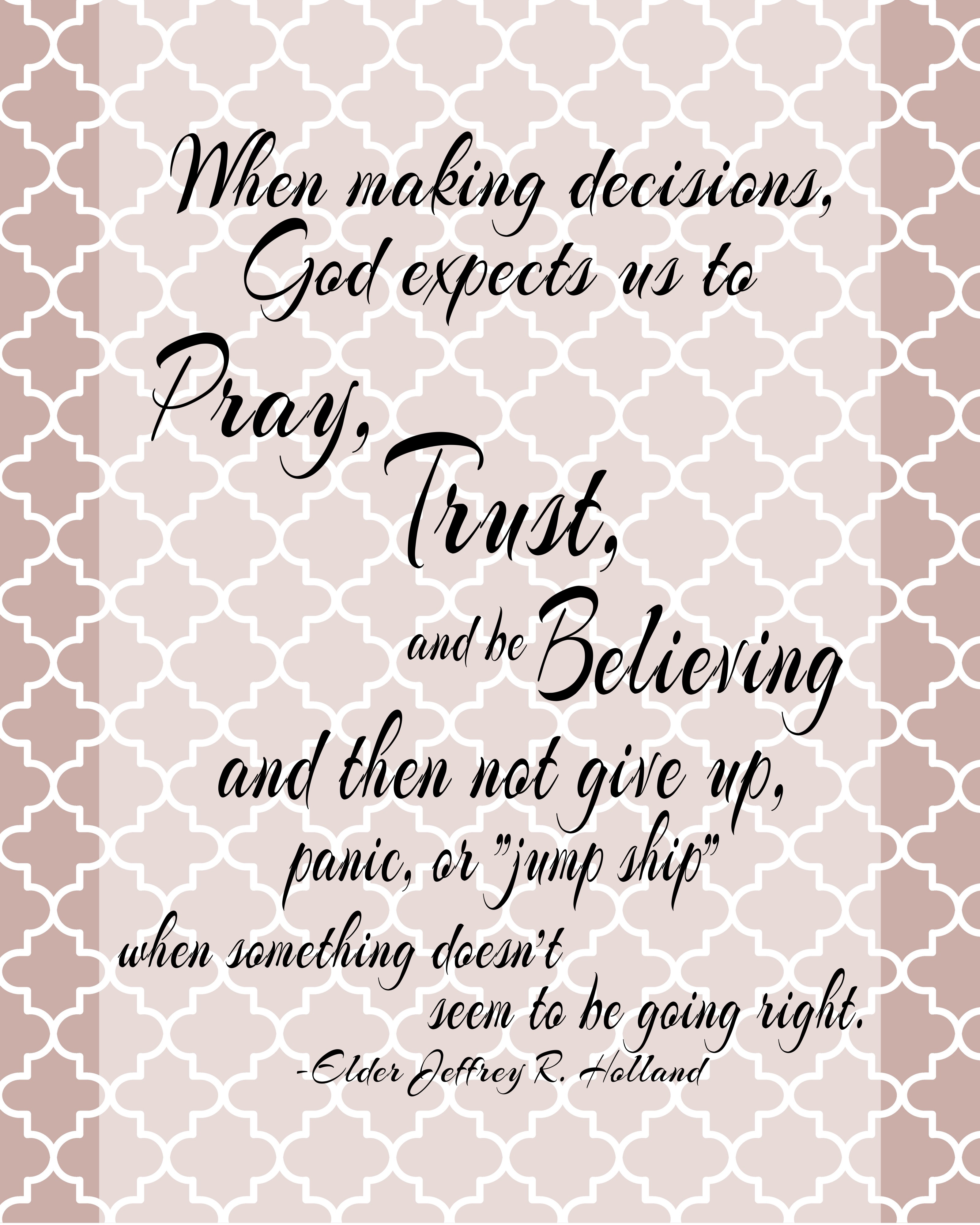 quotes about making decisions