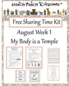 August 2016: My Body Is a Temple of God