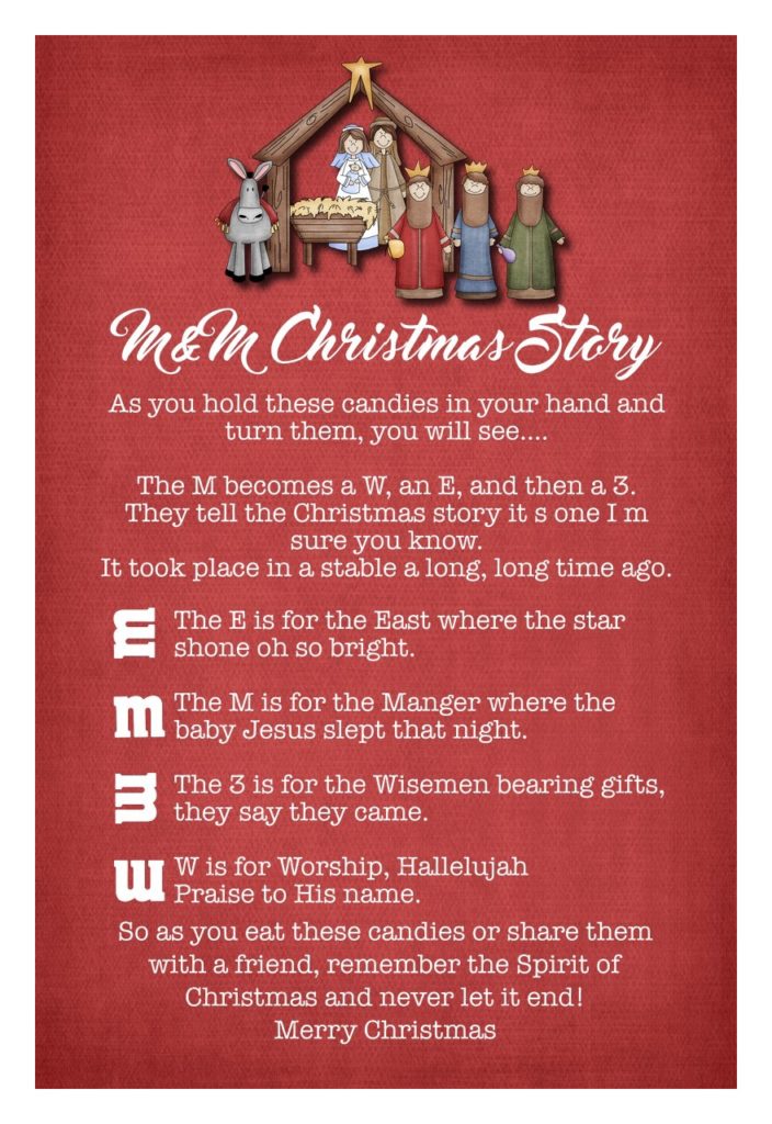 M&M Christmas Story The Idea Door