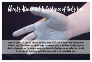 02 Christ’s Atonement Is Evidence of God’s Love February 2017 VT Handout
