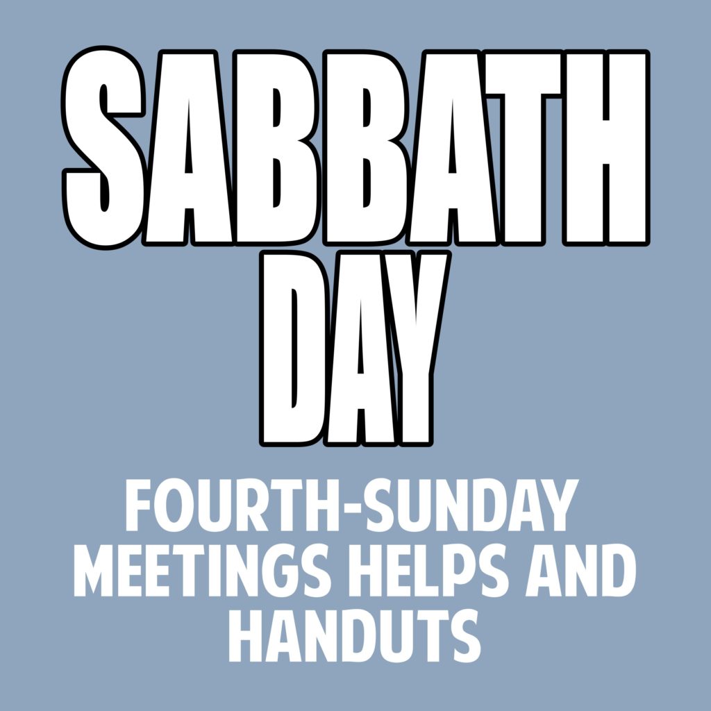 Sabbath day – The Idea Door